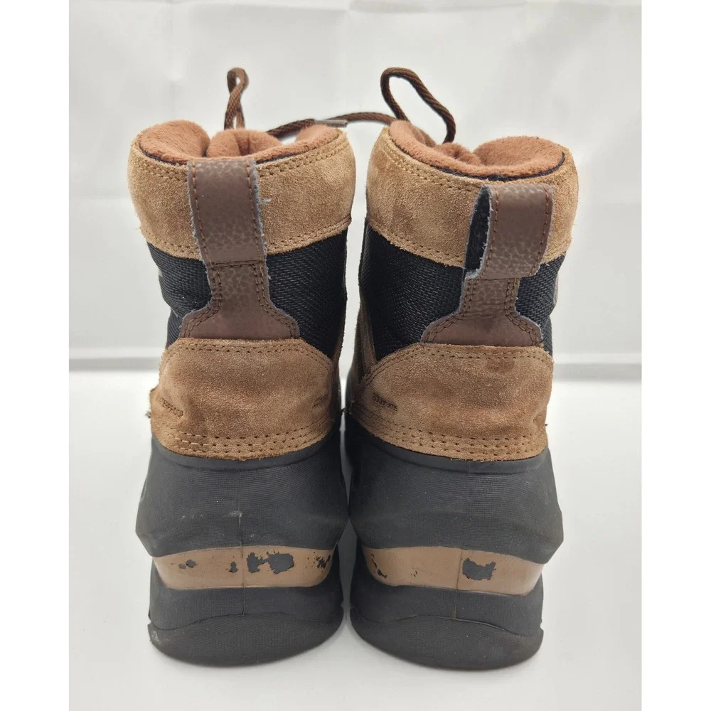 Sorel Mens Waterproof Insulated Winter Snow Duck Boots Brown Black 200g